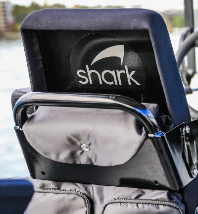 Rear Handle and Brace, Black Alloy