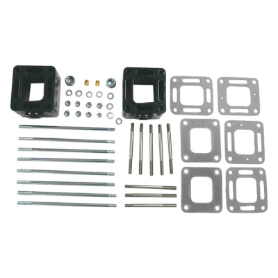 18-1908K 3" Manifold Riser Kit V6 (Std Wet)