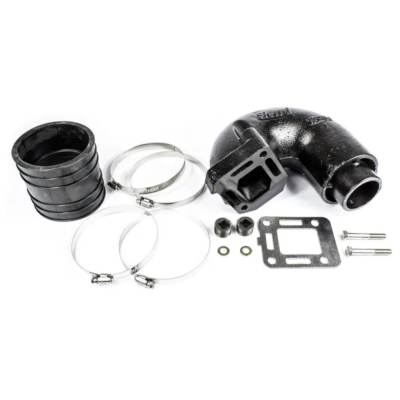 18-1975-1 3 Ltr Exhaust Elbow / Riser (with Tube / Boot)