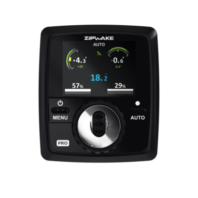 Zipwake Control Panel PRO, distributed by Hypro Marine