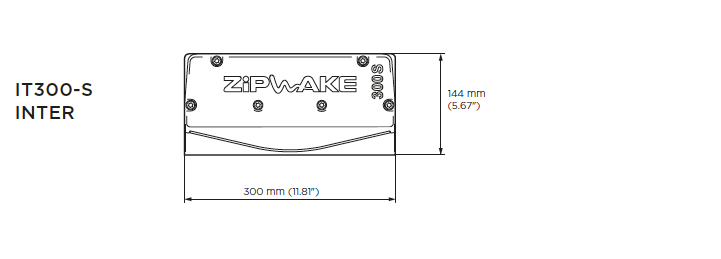 Zipwake Series S PRO Intermediate Interceptors, distributed by Hypro Marine